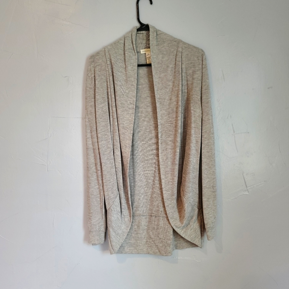 Gray Cover Up Sweater